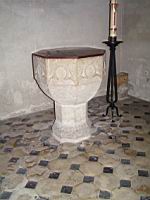 Chatillon-sur-Chalaronne, Eglise, Fonts baptismaux (1)